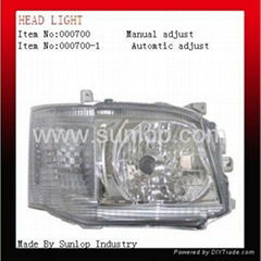 Toyota Hiace parts #000700 HEAD LIGHT L