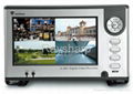 4CH DVR with 7 inches LCD monitor 1