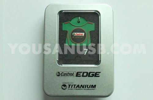 Castrol Shirts Shape USB Flash Sticks 4