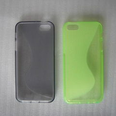 Hot 2013  Iphone case S shape case iphone cover tpu case tpu cover 