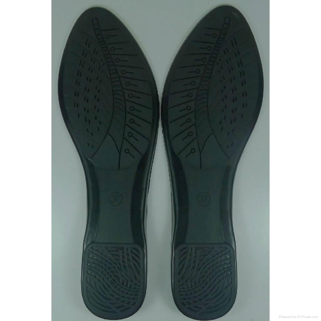 pvc shoes soles for women's casual shoe 2