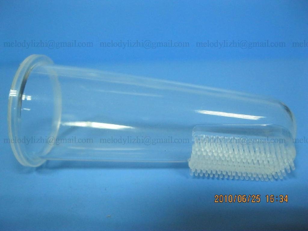Silicone Finger Shape Toothbrush 5