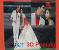 High resolution direct 3D printer Konica 512 UV flatbed printer  3