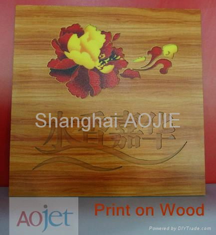 Wood Bamboo UV Flatbed Printer strong adhesion scratch proof 4