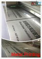 large metal sign uv flatbed printer with