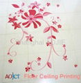 CMYKW art ceiling uv flatbed printing