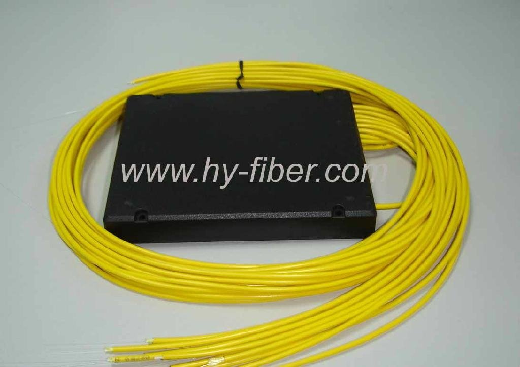 Fiber Optical Fused splitter 1x16,SM without connector,cable length 1m 