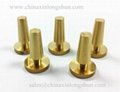 Free-lead brass CNC turned hardware mechanical parts
