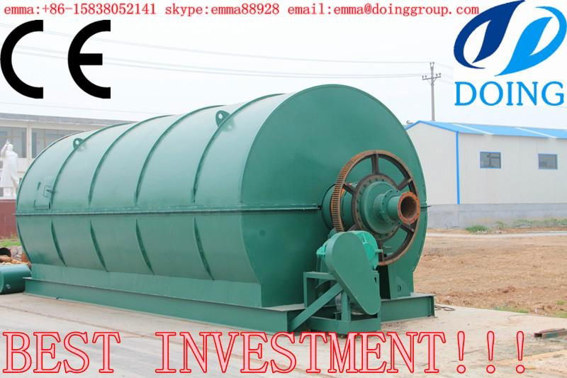 New tech!!!Distill waste oil to diesel machine.