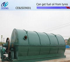 waste tire to diesel oil equipment