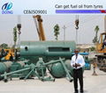 Scrap Waste Tyre Pyrolysis Machine with