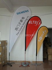 advertising beach flag feather flag blade flag