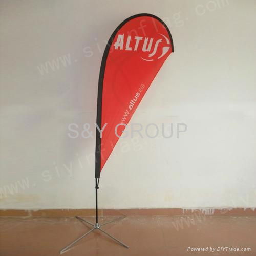 advertising beach flag feather flag blade flag