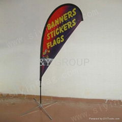 advertising beach flag feather flag blade flag