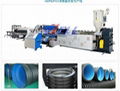 HDPE/PVC Double-Wall Corrugated Pipe Extrusion Line 1