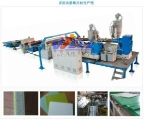 Multi-layer co-extrusion sheet &plate extrusion line 1