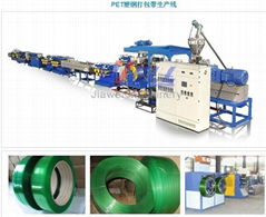 PET/PP strap band production line