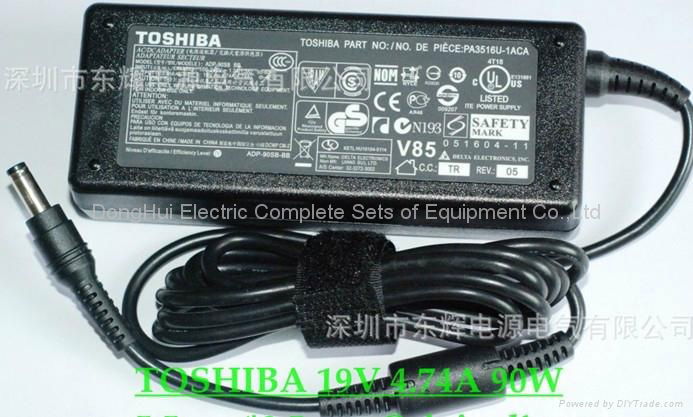 90W Ultra-Slim Laptop AC Adapter 19V/4.74A  2