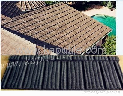 Shake Stone-Coated Roofing Tile 1320mm*420mm*0.4mm