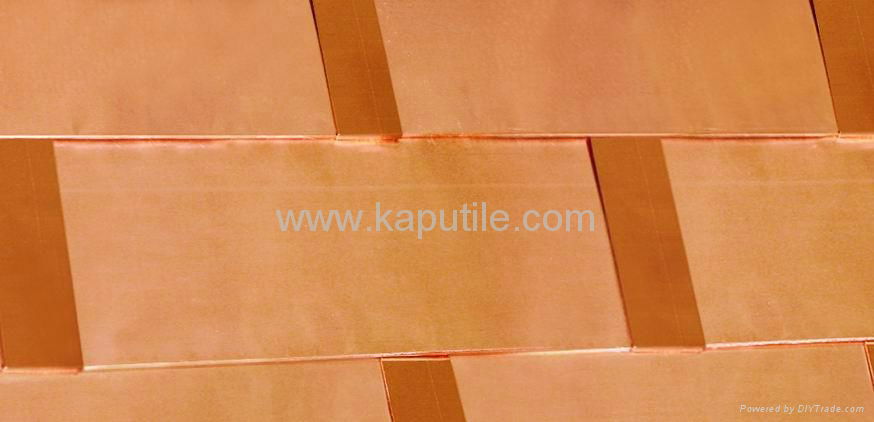 Rectangle Copper Steel Tile 4