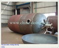batch type waste tyre recycling oil machine in China 3