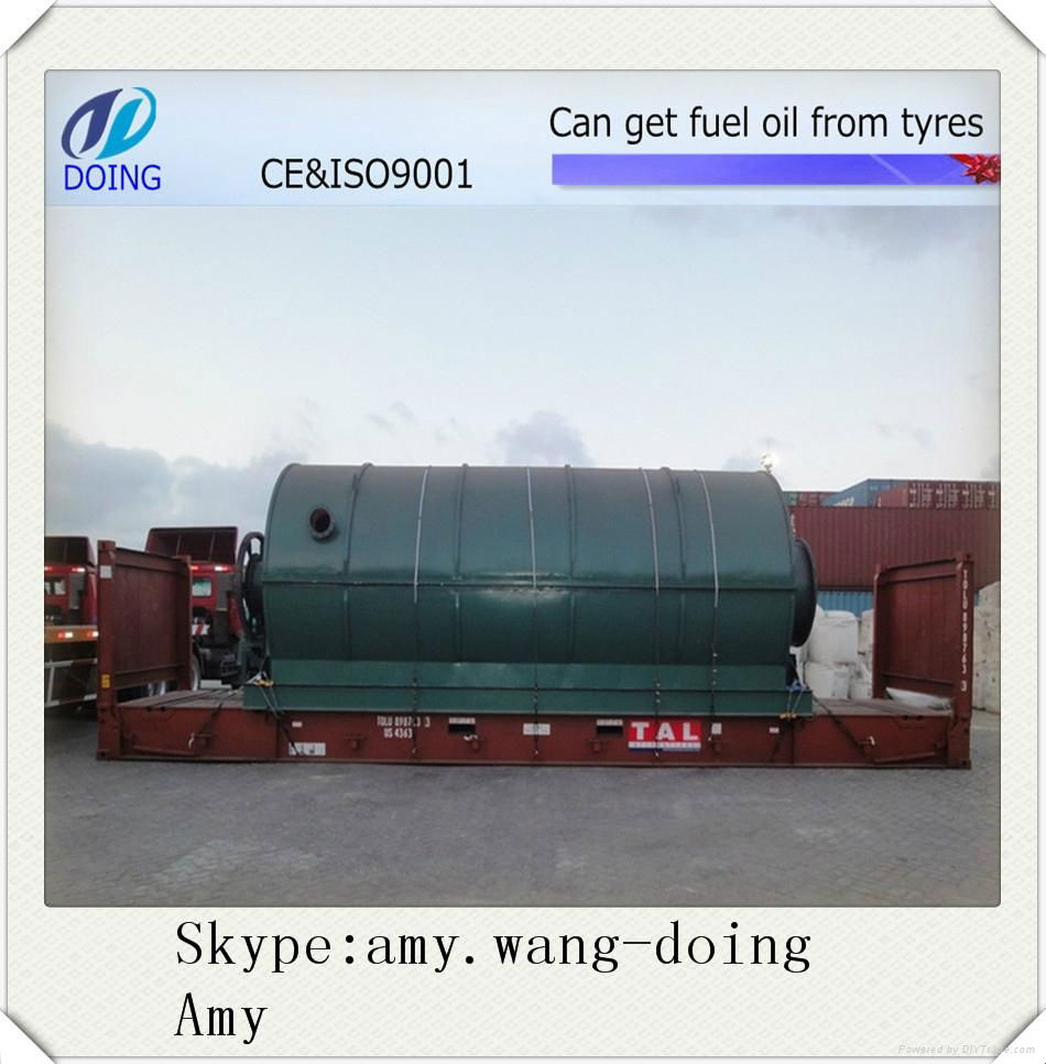 Professional manufacturing wast tire oil recycling machine with 10 years   produ 4