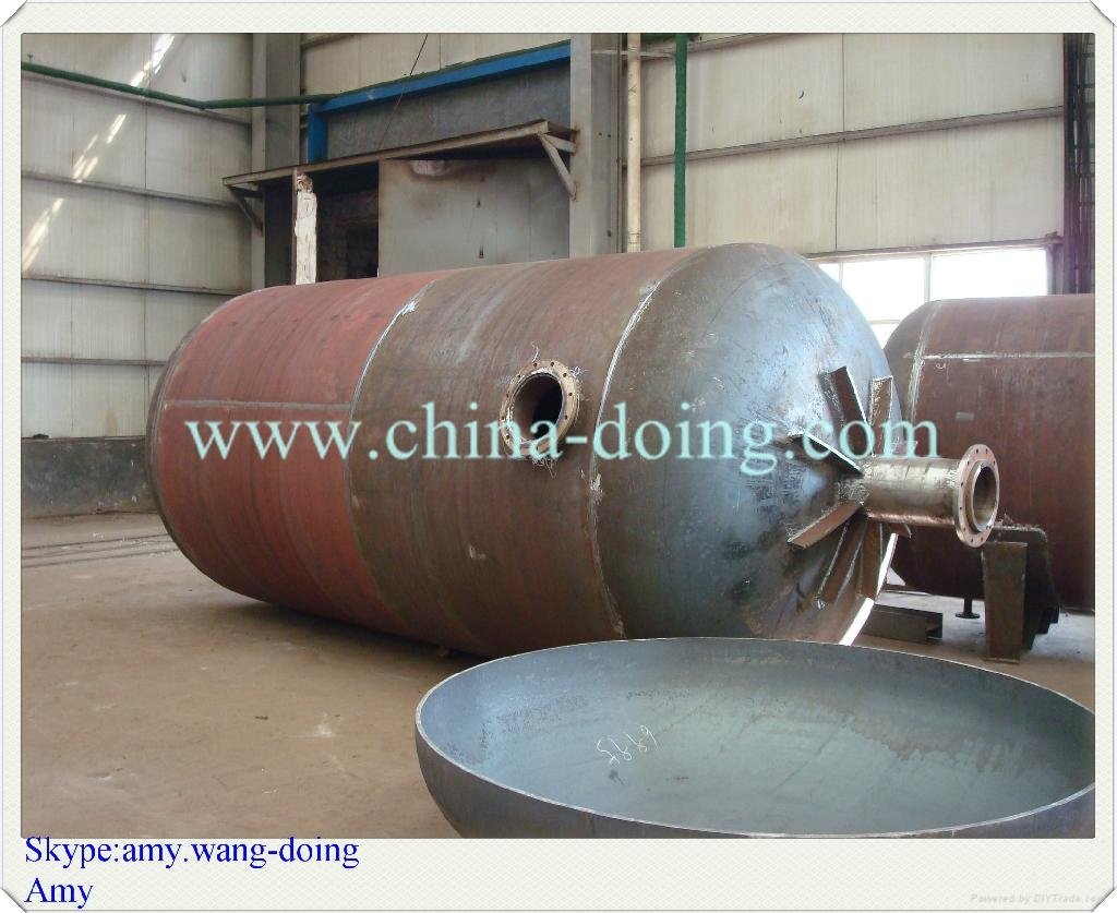 Newest Design dump tyre oil recycling machine without pollution 3