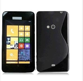 2013 New Product Soft Clear S Line TPU Gel Case for Nokia Lumia 625 Case 2