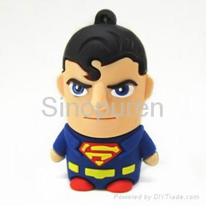 cartoon 2GB PVC  usb flash memory