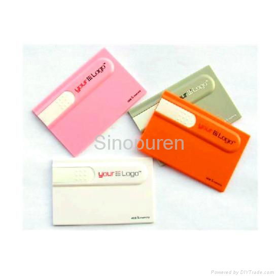 2GB  card type USB flash drive for promotional items 5