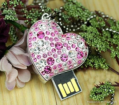 diamond usb drive with capacity 4G 4