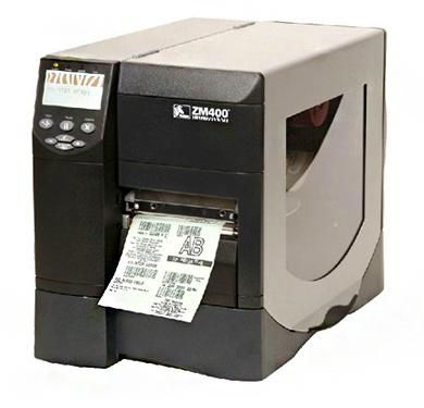 zebra zm400條碼打印機 深圳標籤打印機 斑馬工業打印機 