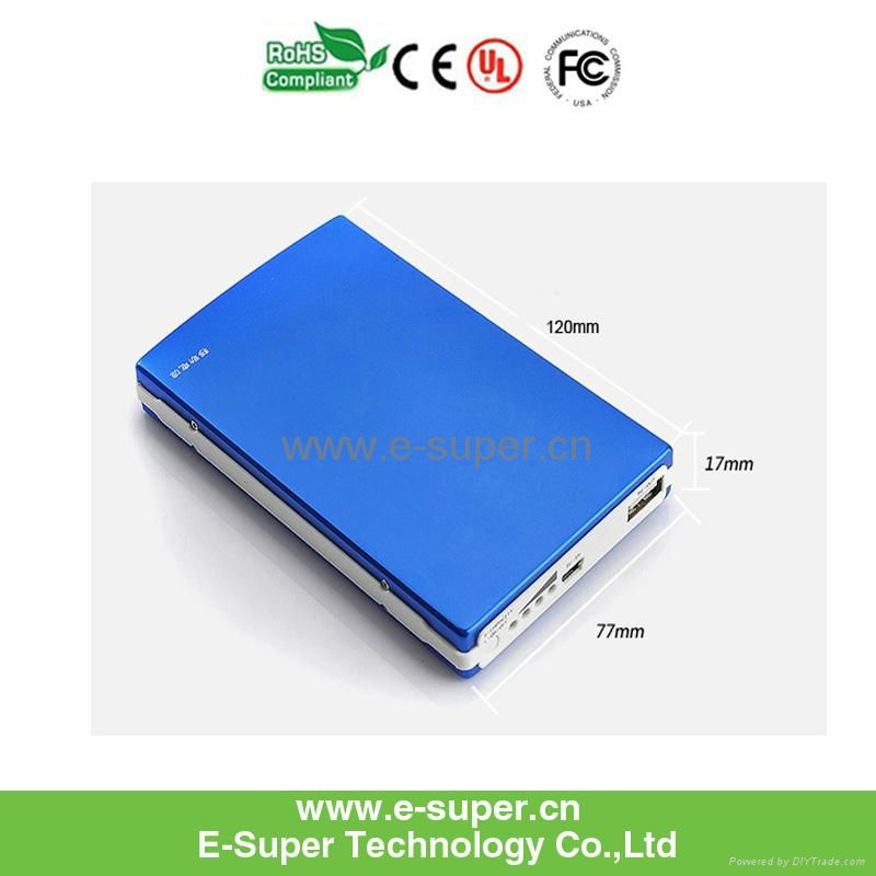 mobile power bank high capacity external charger for moible phone 3