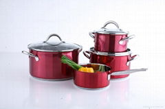 COLOR PAINT COOKWARE SERIES 7PCS