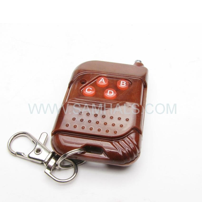 Double-duty fixed code car rf remote control