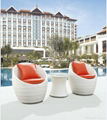 Rattan Chair & Table Set BW-1025C&