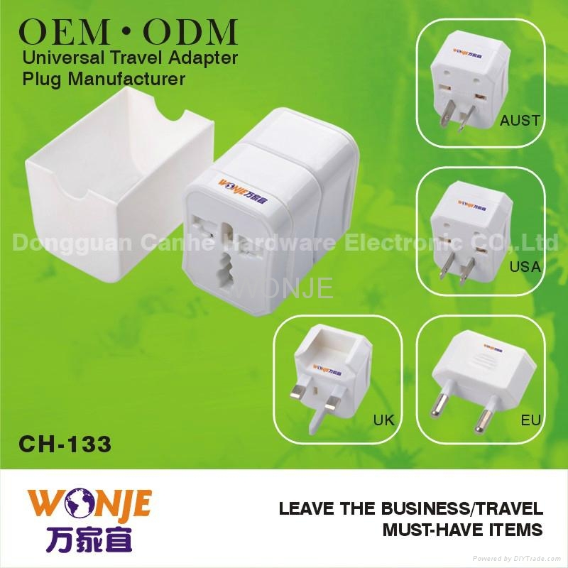 universal all in one power plugs and sockets for global use CH133
