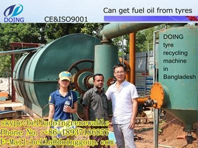 waste tyre oil recycling machine 2