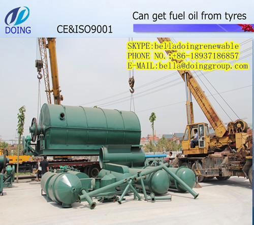 waste management machine for waste plastic to fuel oil 3