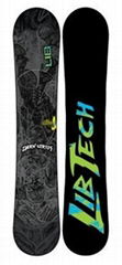 Lib Tech Dark Series C2 BTX Power Banana Snowboard