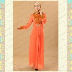 MF19792 muslim dress kaftan abaya jilbab wholesale