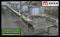 net belt air drying machine