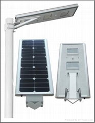 integrated solar street light