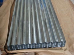 Galvanized corrugated steel roofing sheets