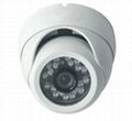 1/3'' DIS Plastic IR Dome Camera CMOS