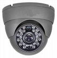 1/3'' DIS Vandal-proof IR Dome Camera