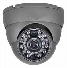 1/3'' DIS Vandal-proof IR Dome Camera CMOS 700TVL