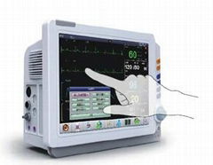 Patient monitor with touch screen,