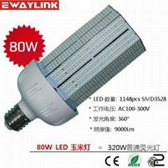 1148pcs SMD led cool white color 80W led corn light 