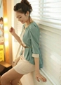 Women Korean Fashion OL Half Sleeve Chiffon Dress 2